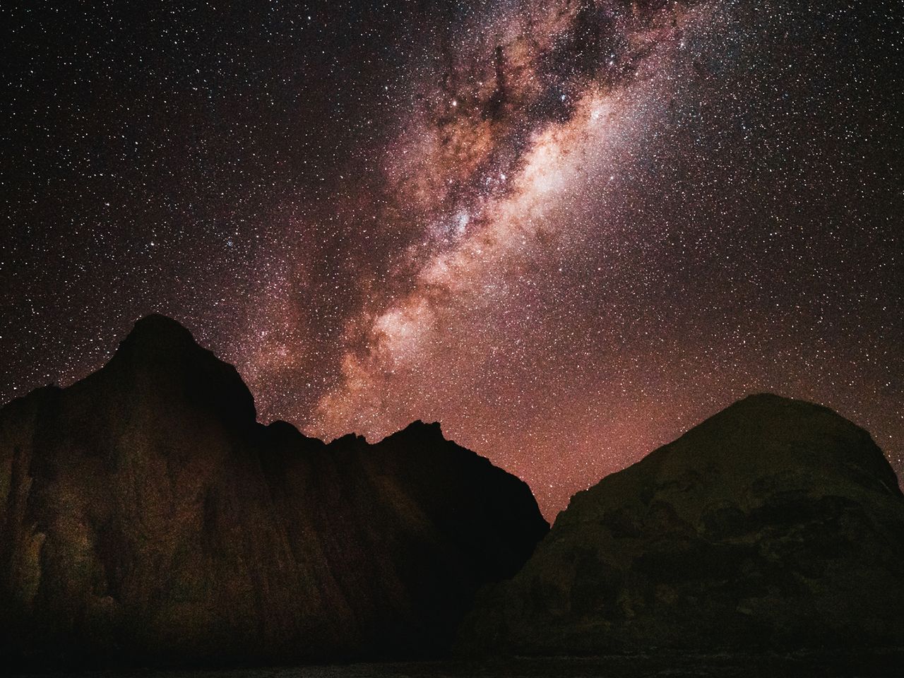 Sternenhimmel über der Atacama-Wüste