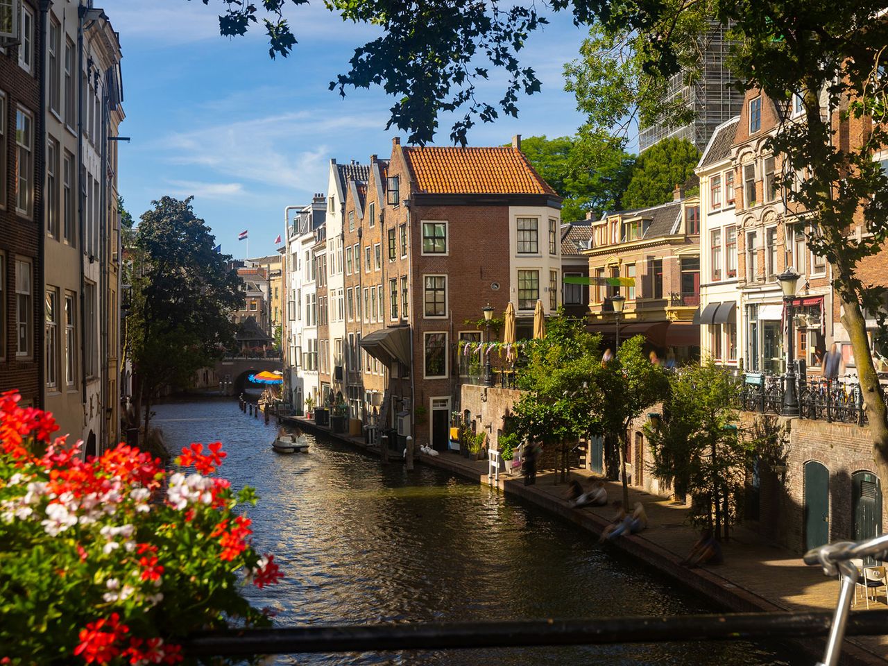 Utrecht, Blick auf den Kanal