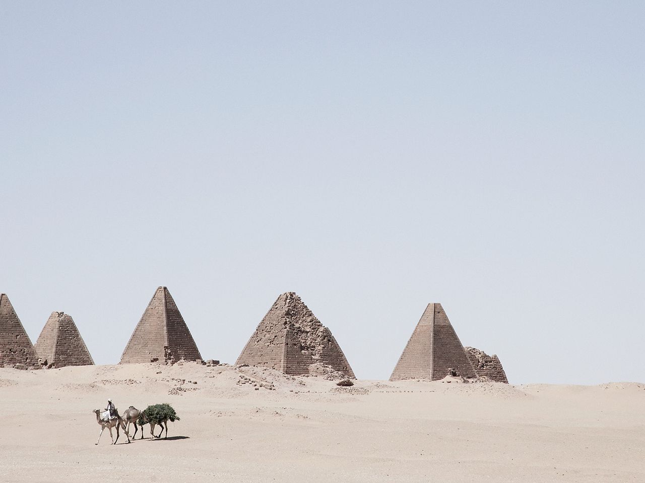 Pyramiden von Meroë, Sudan