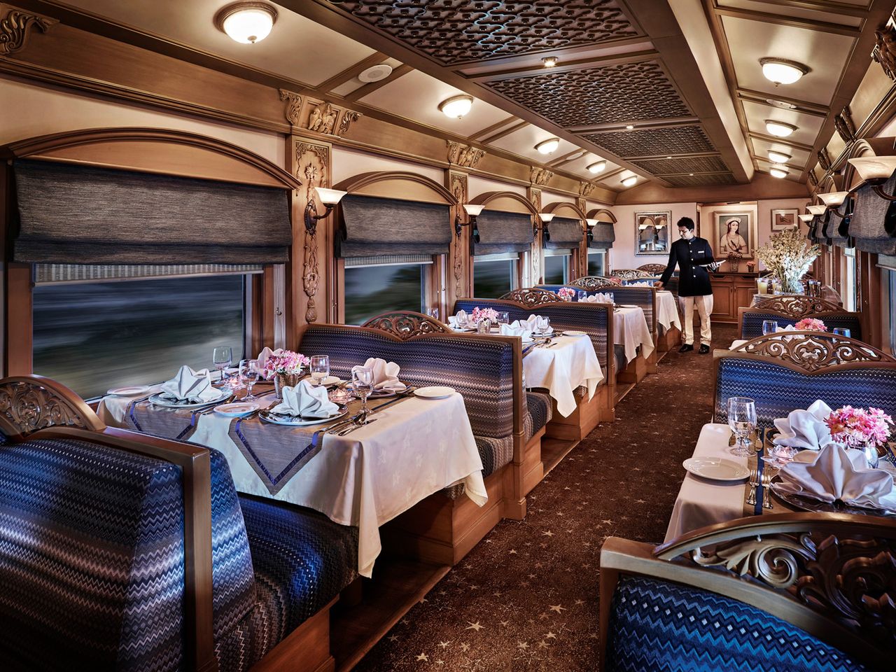 Restaurantwagen im Toy Train