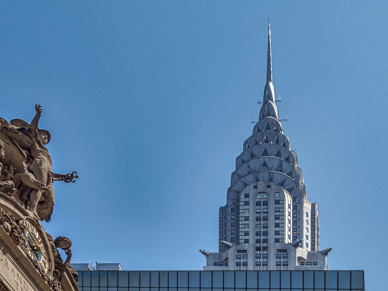 New York, Turmspitze des Chrysler Building