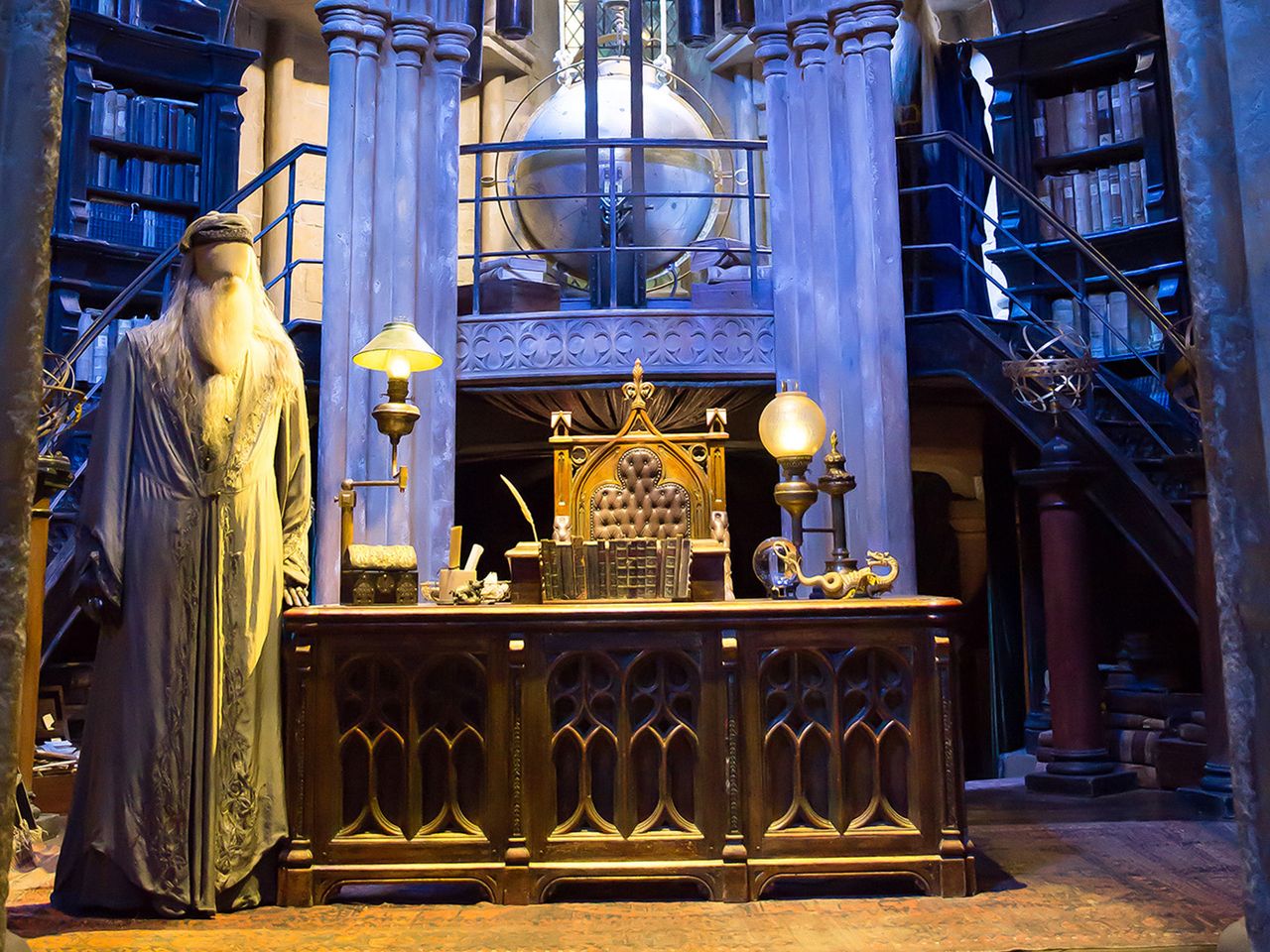 Harry Potter Studio London Dumbledores Büro