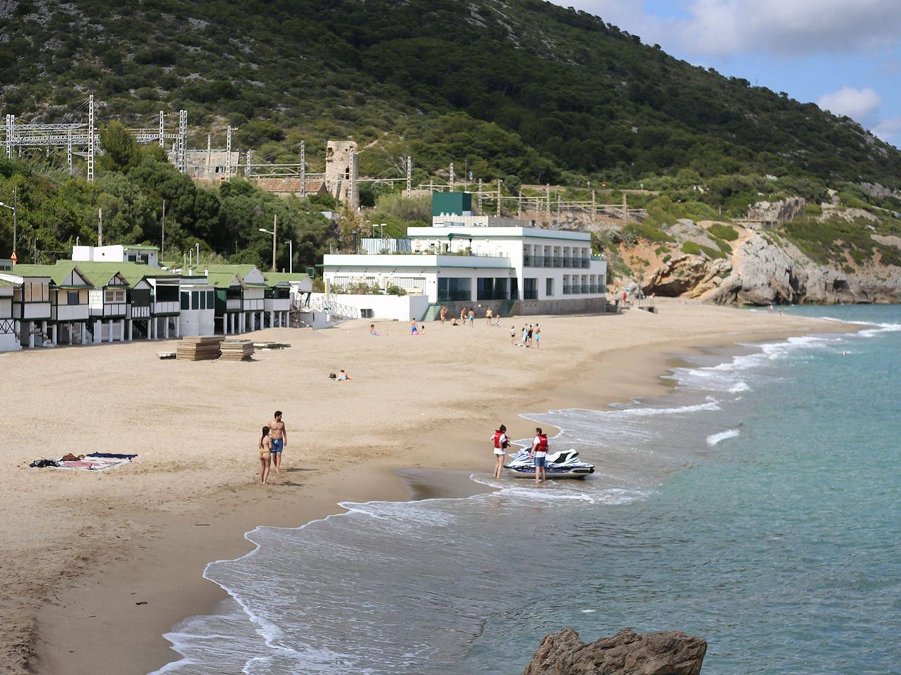 Strand von Garraf, Costa Barcelona