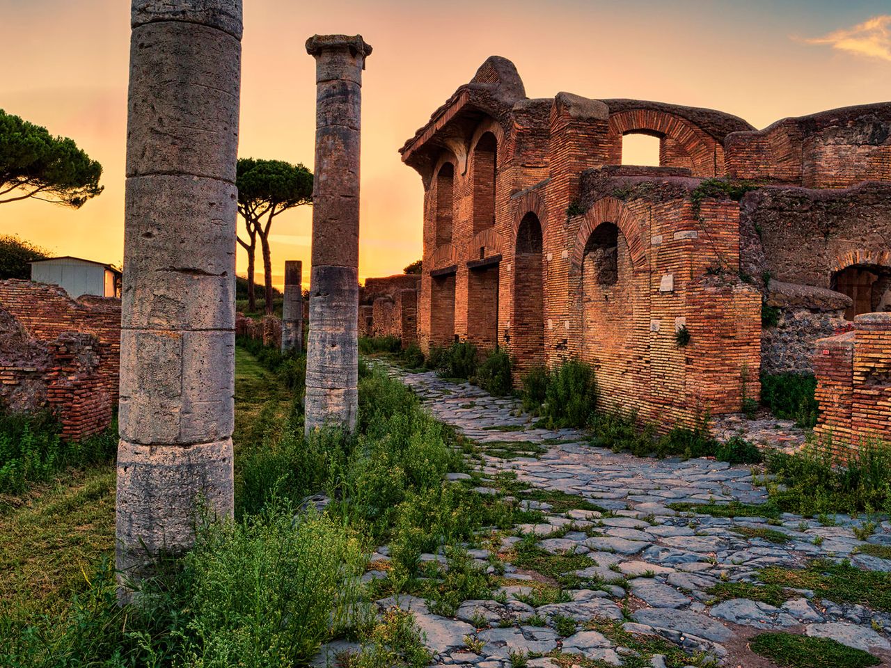 Ostia Antica, in der Nähe von Rom