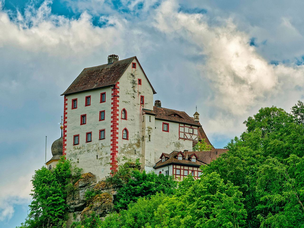 Burg Egloffstein in der Fränkischen Schweiz
