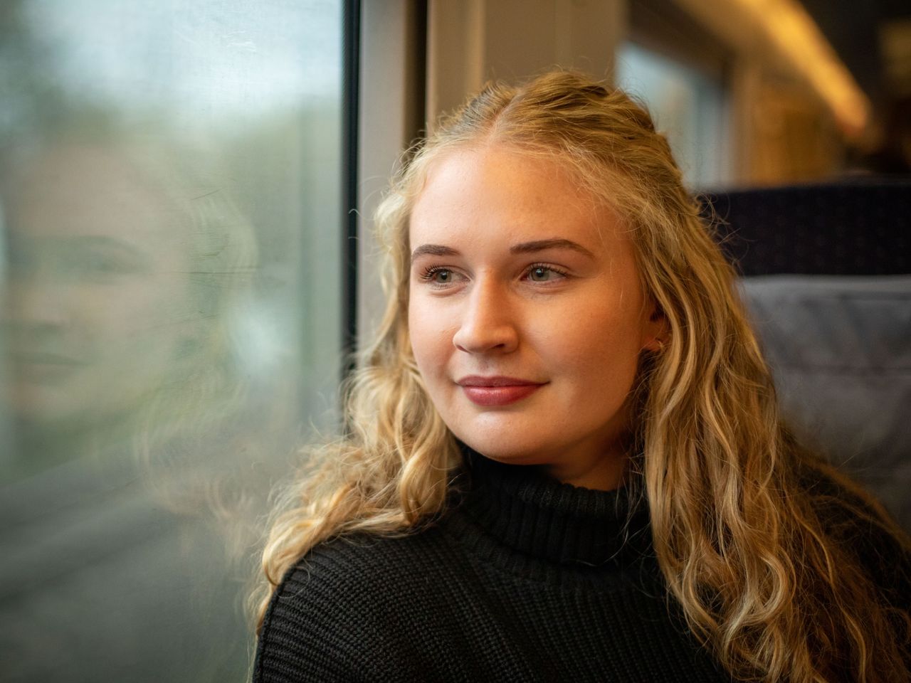 Mit dem ICE der Deutschen Bahn unterwegs