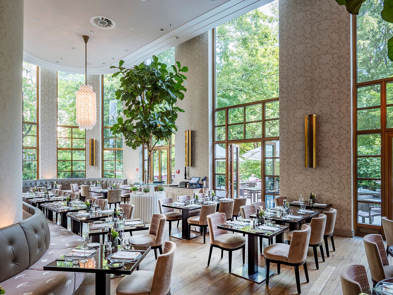 Das Restaurant Sophie's im The Charles in München
