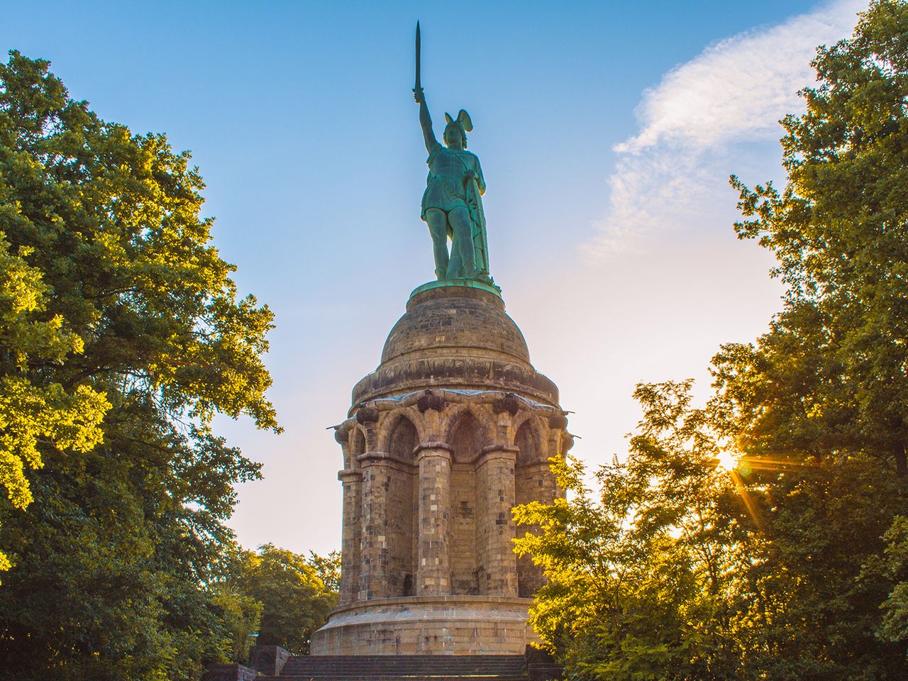Hermannsdenkmal im Teutoburger Wald