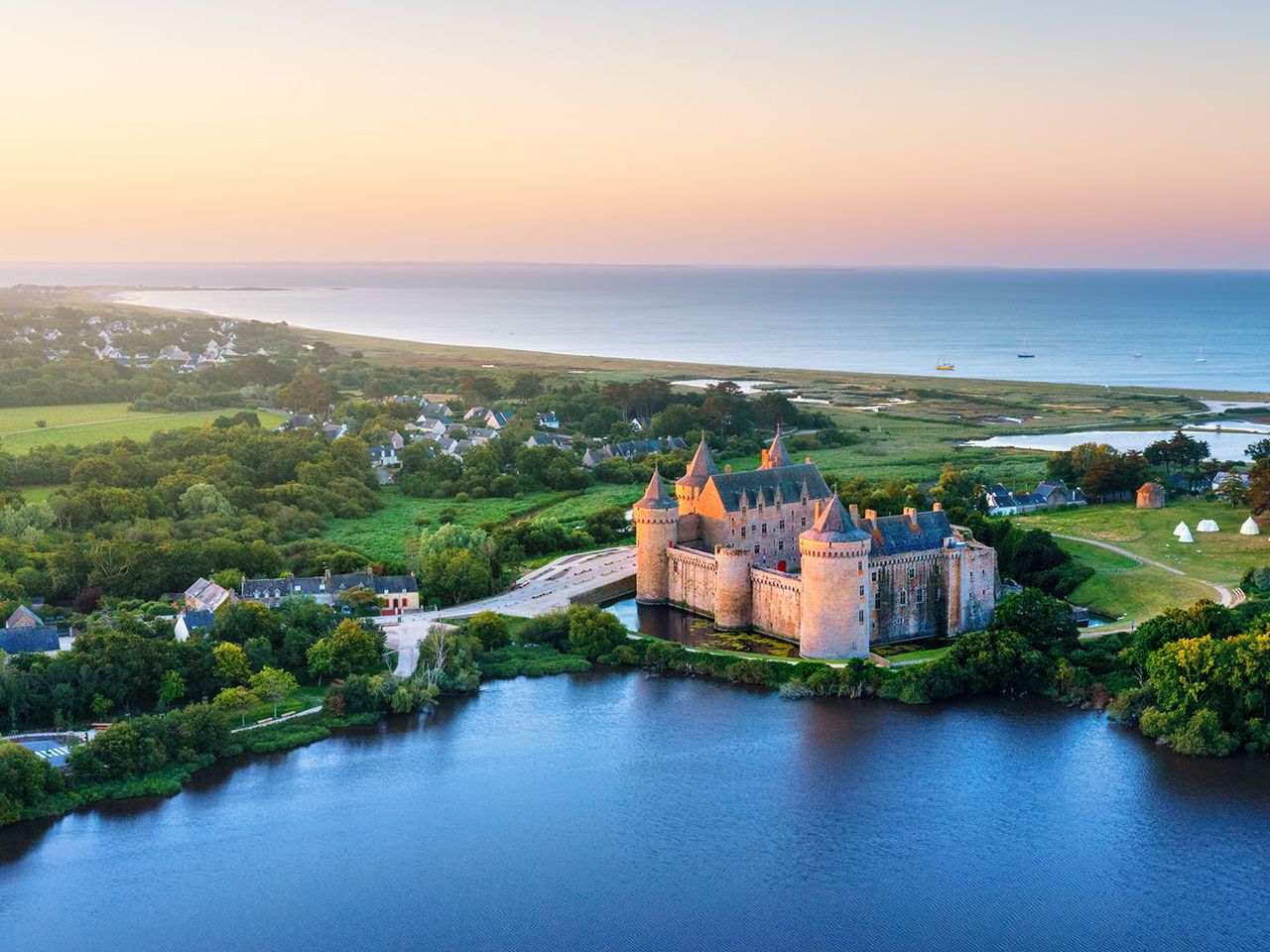 Suscinio-Schloss in Sarzeau, Halbinsel Rhuys
