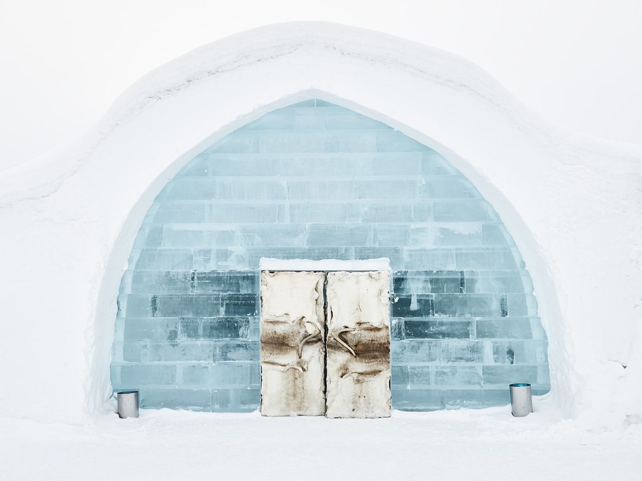 Icehotel in Jukkasjärvi, Schweden