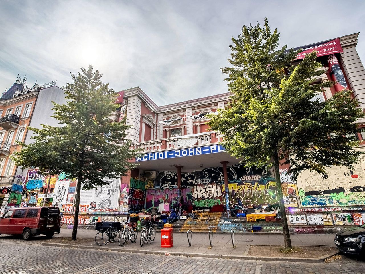 Rote Flora, Sternschanze in Hamburg