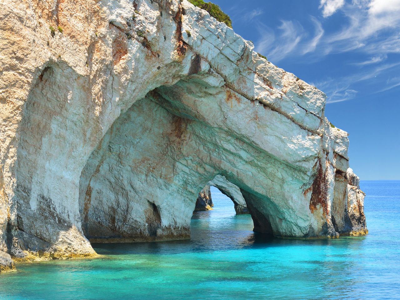 Blue Caves auf Zakynthos