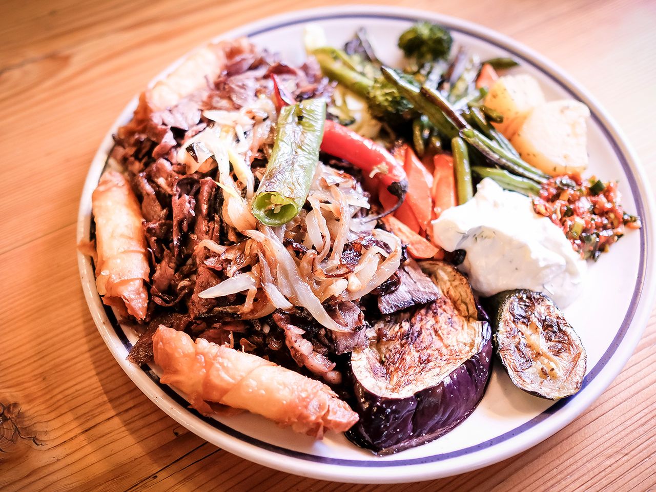 gegrillte Aubergine im Alaturka in Stuttgart