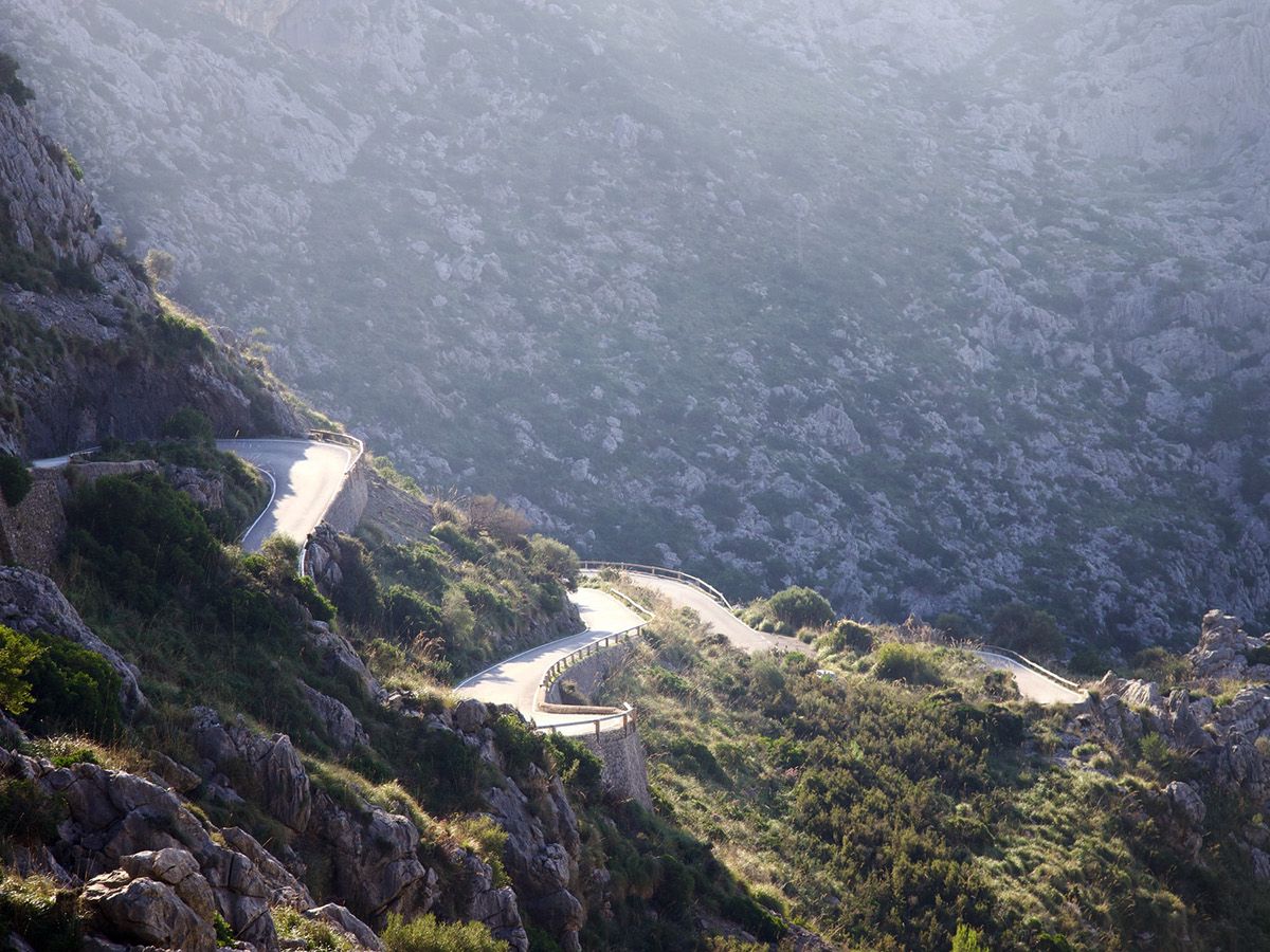 Mallorca Tramuntana, Serpentinen