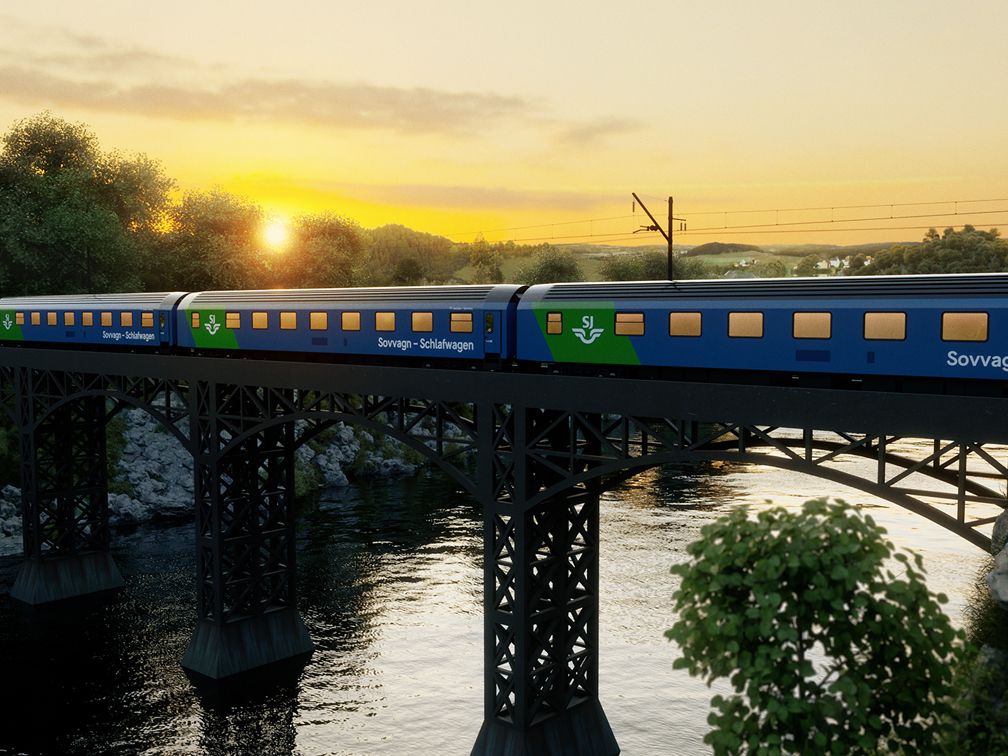Neue Nachtzüge von SJ pendeln zwischen Hamburg und Stockholm
