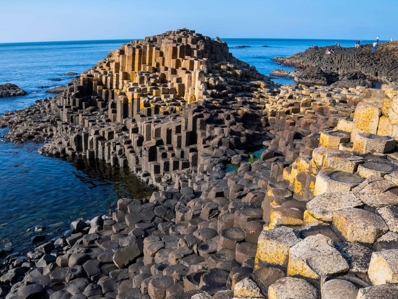 Giant’s Causeway, Blick aufs Meer