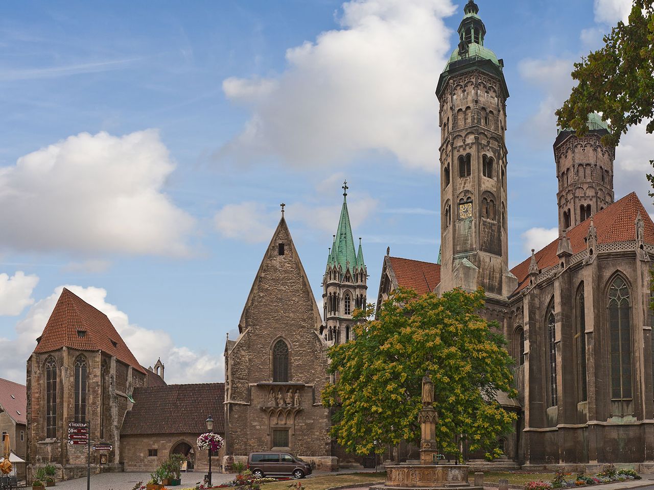 Naumburger Dom von außen, Sachsen-Anhalt
