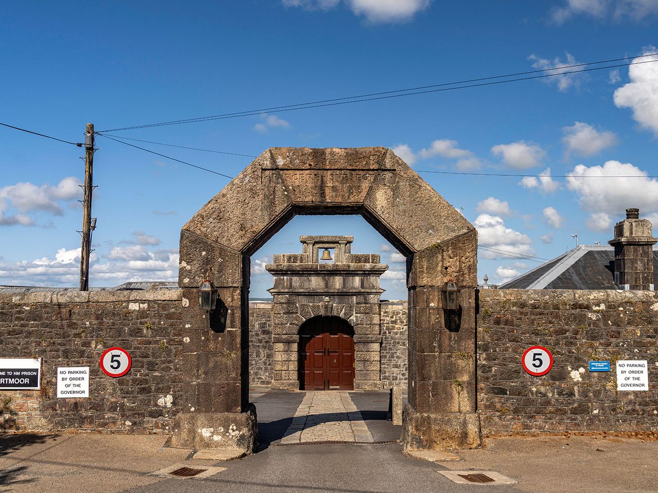 Einfahrt Prison Dartmoor