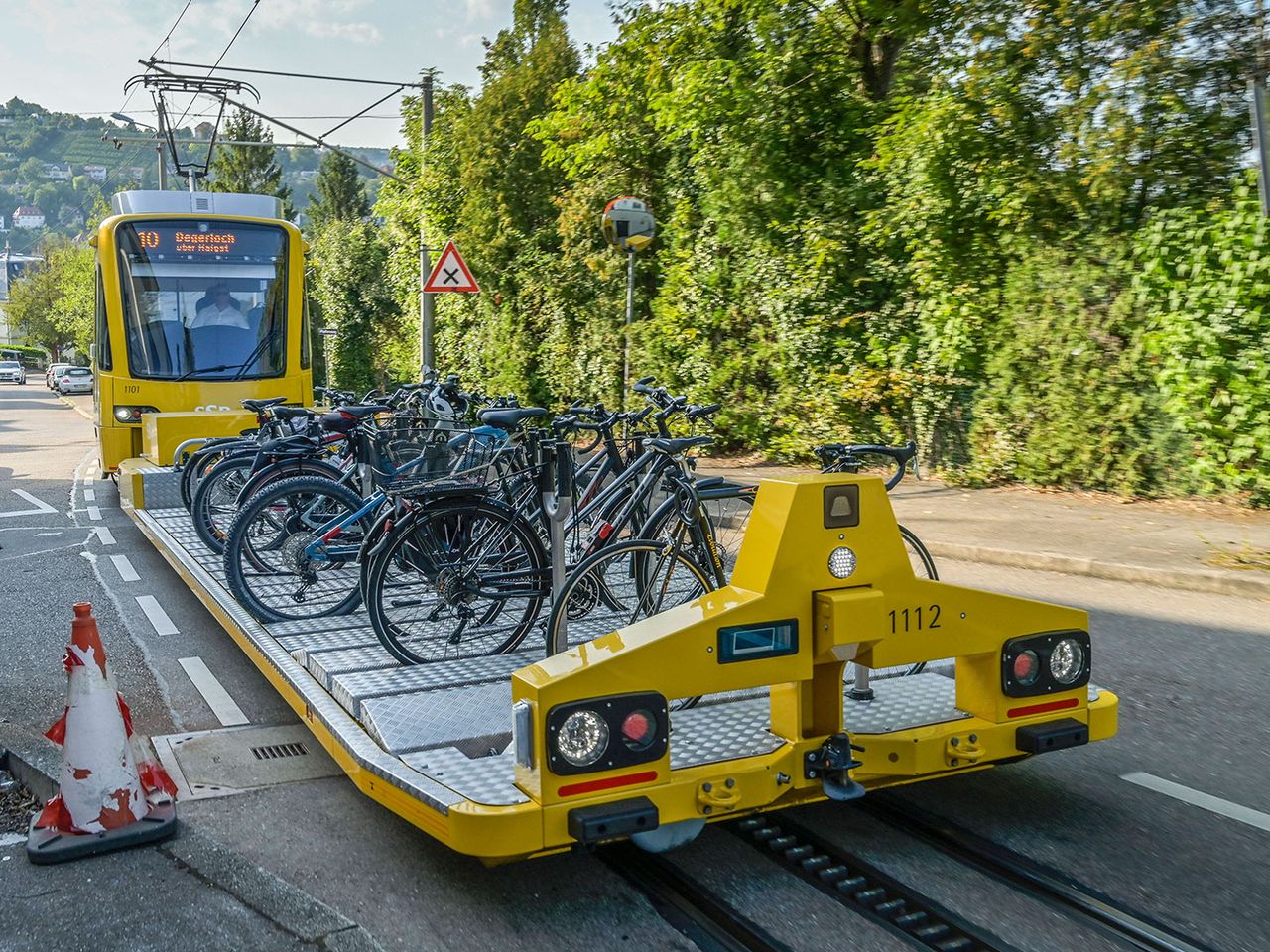 Zahnradbahn in Stuttgart