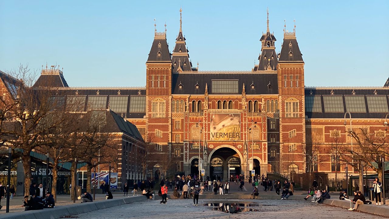Das Rijksmuseum in Amsterdam