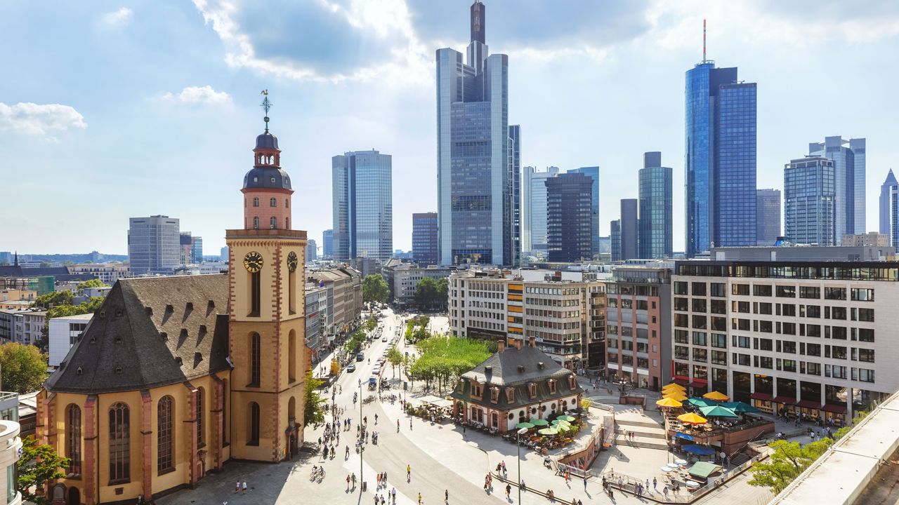 Skyline von Frankfurt