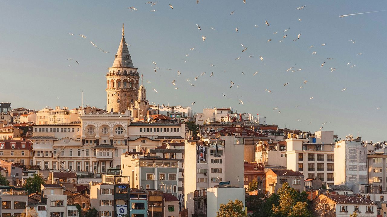 Blick auf Istanbul