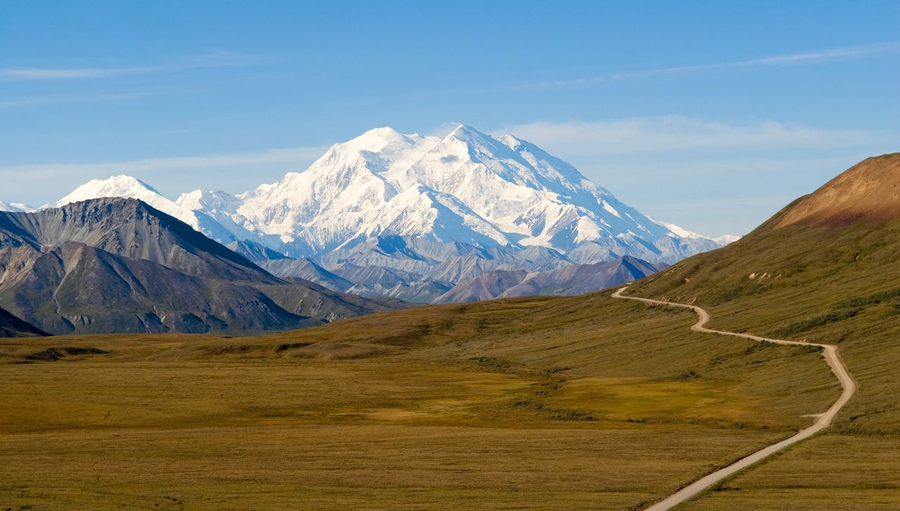 Mount Denali in Alaska, USA