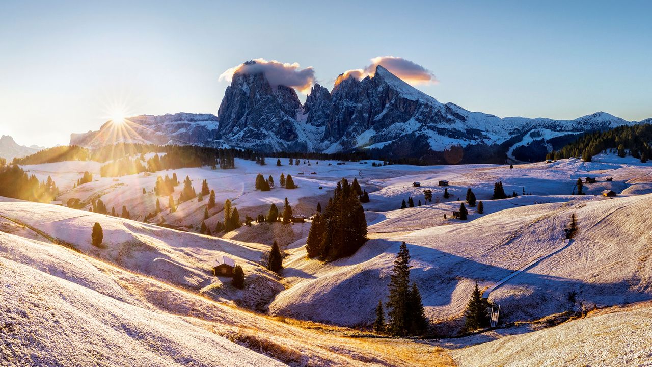 Blick auf Sasso Lungo und Sasso Piatto