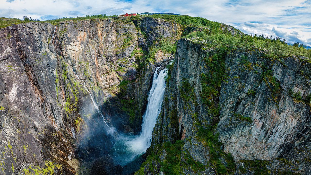 Der Vøringsfossen in Norwegen