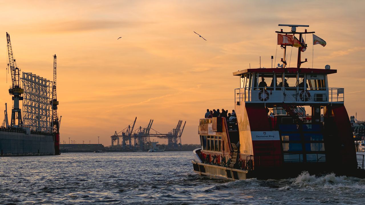 Hamburg Elbe Fähre