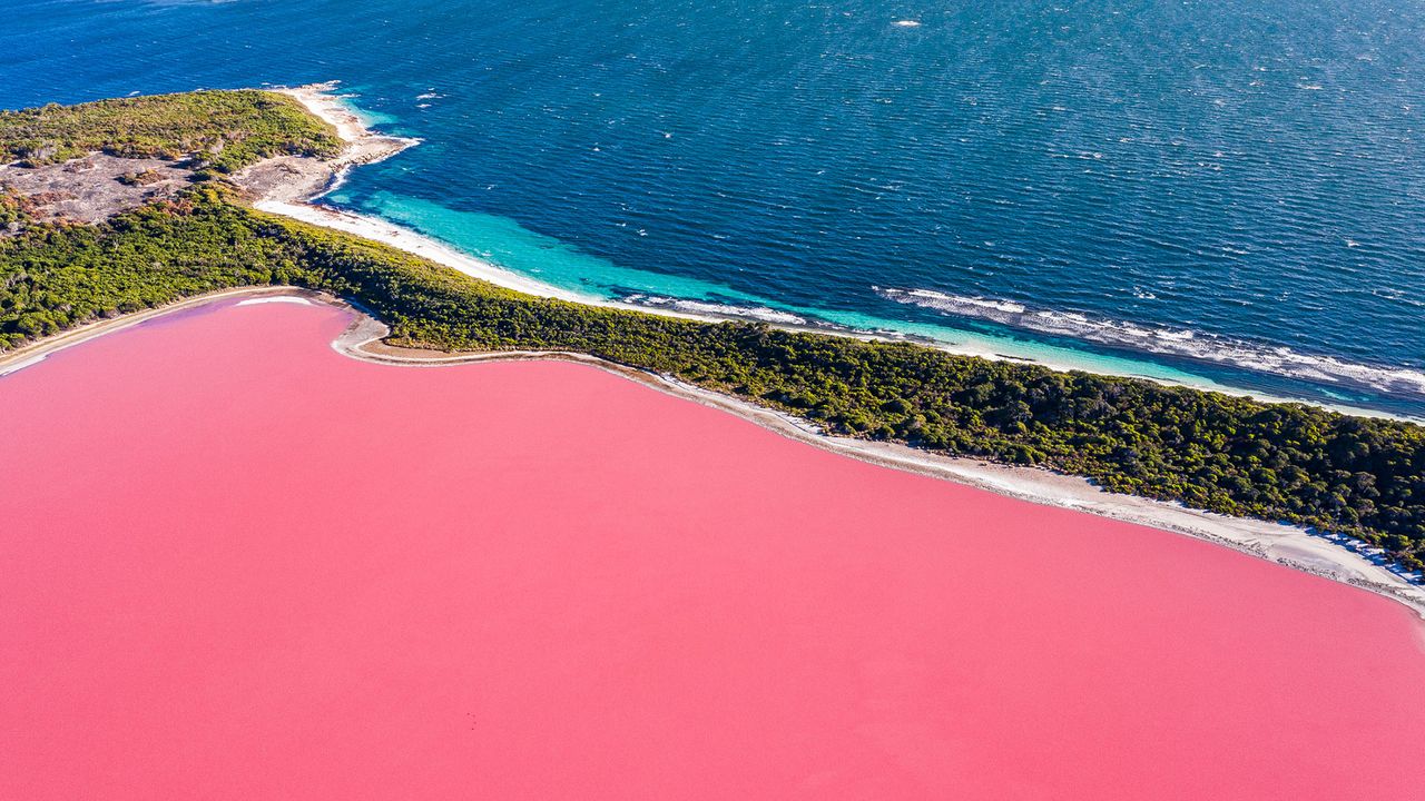 Lake Hillier, Australien
