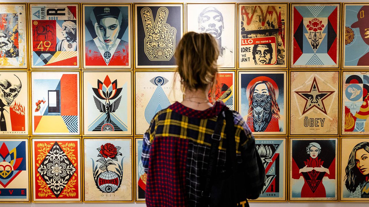 STRAAT Museum in Amsterdam, Kunst von Shepard Fairey