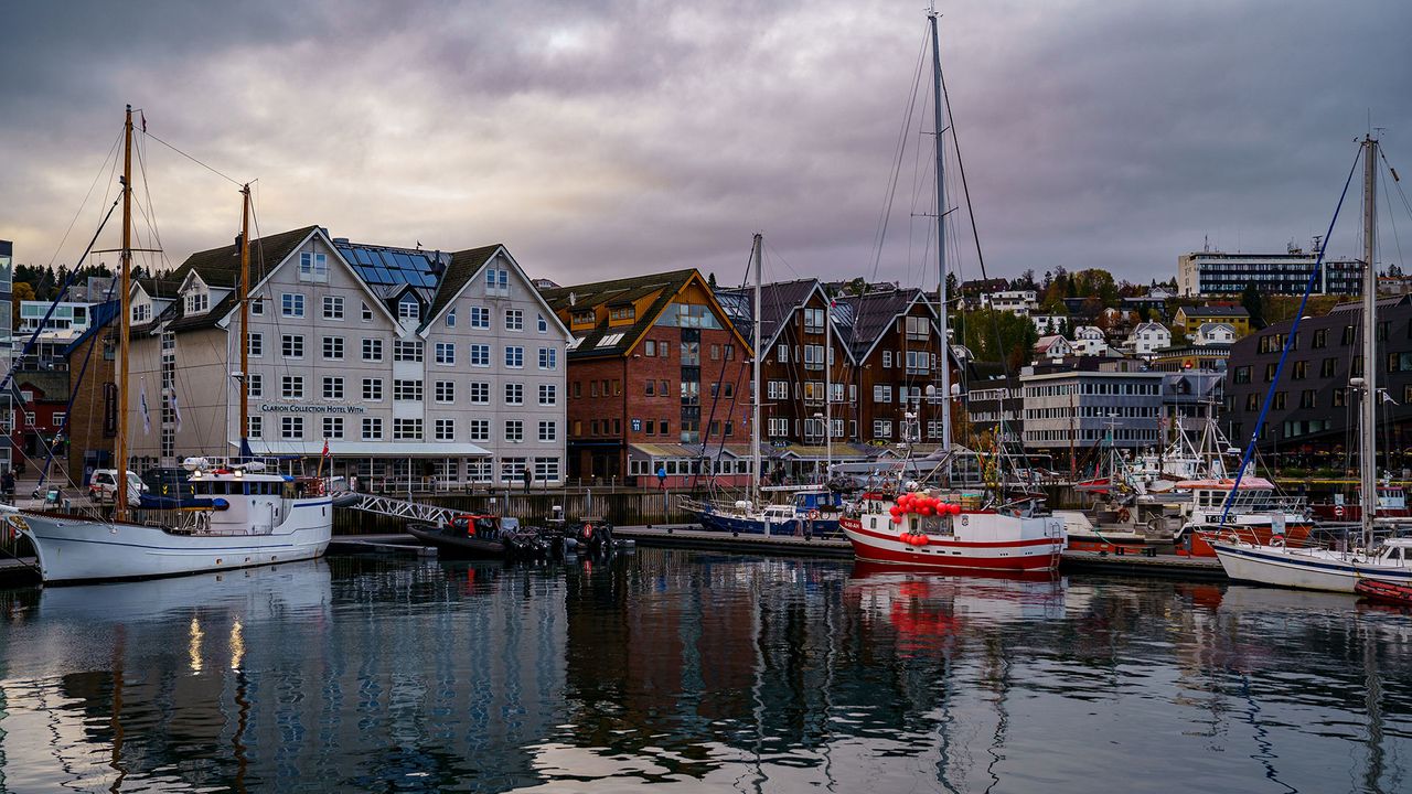 Hafen in Tromsø