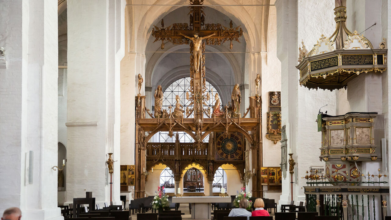 Lübecker Dom von innen 