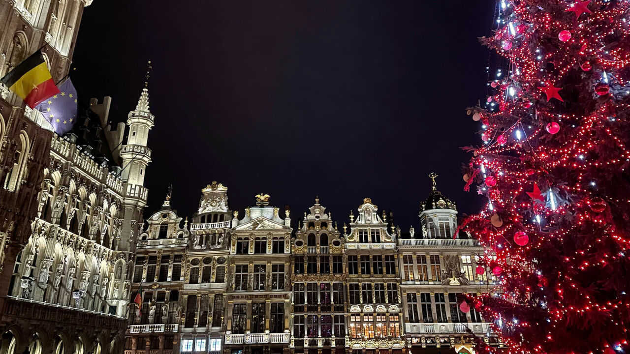 Weihnachtsmarkt in Brüssel