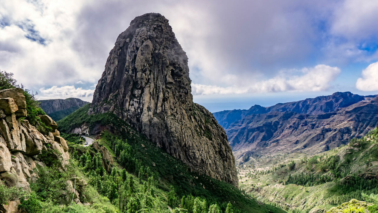 Roque de Agando, La Gomera