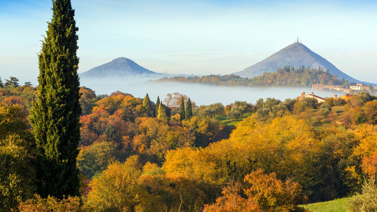 Euganeische Hügel, Landschaft bei Padua