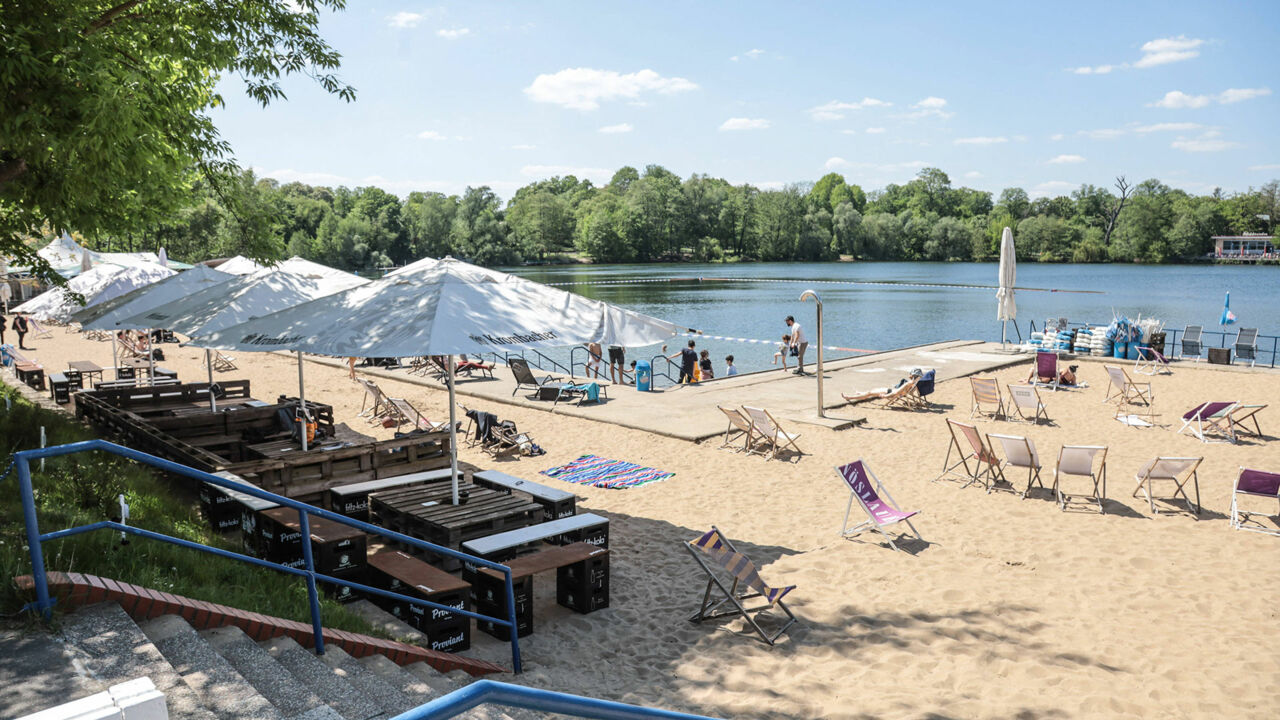 Strandbad am Weißen See, Berlin-Weißensee