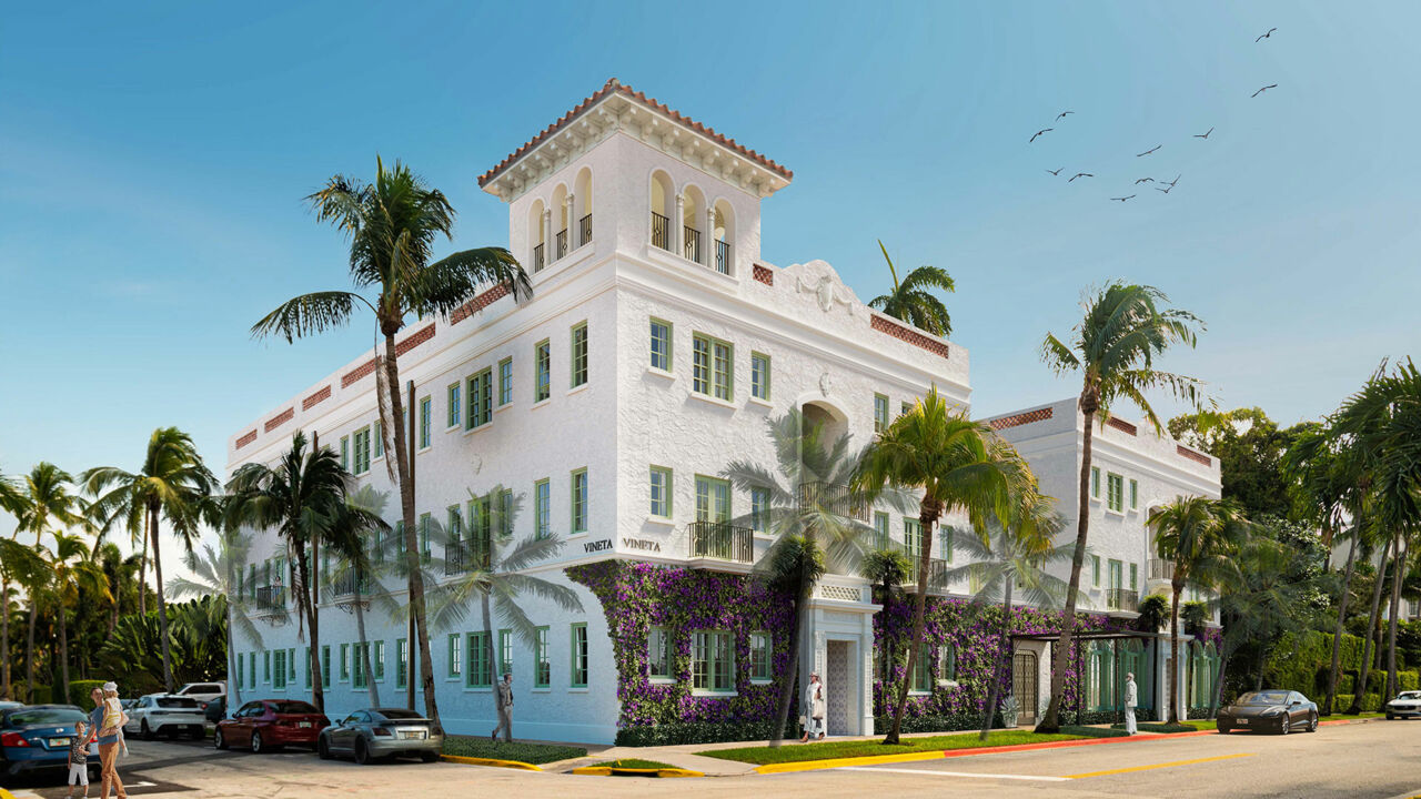 The Vineta Hotel in Palm Beach