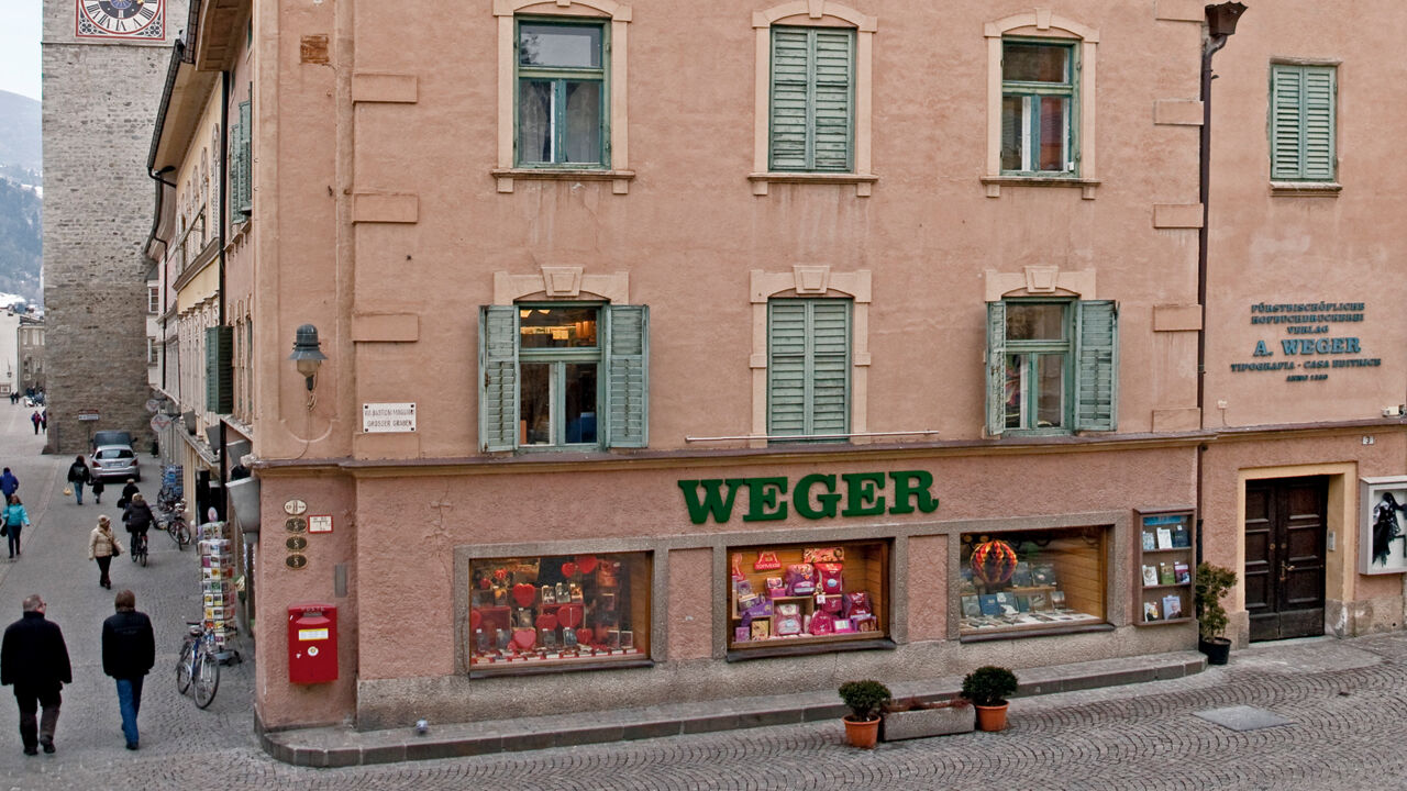 Weger Buchhandlung in Brixen