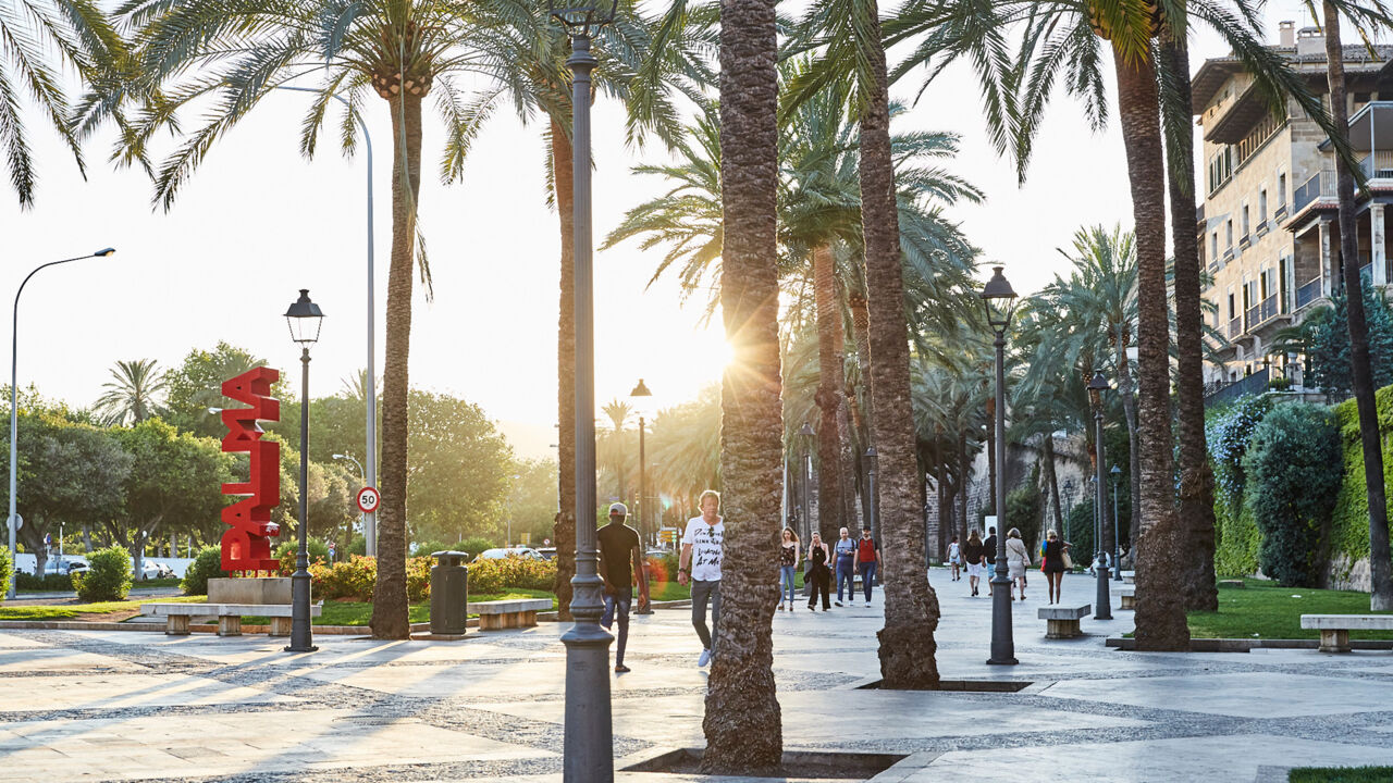 Passeig de Sagrera in Palma de Mallorca