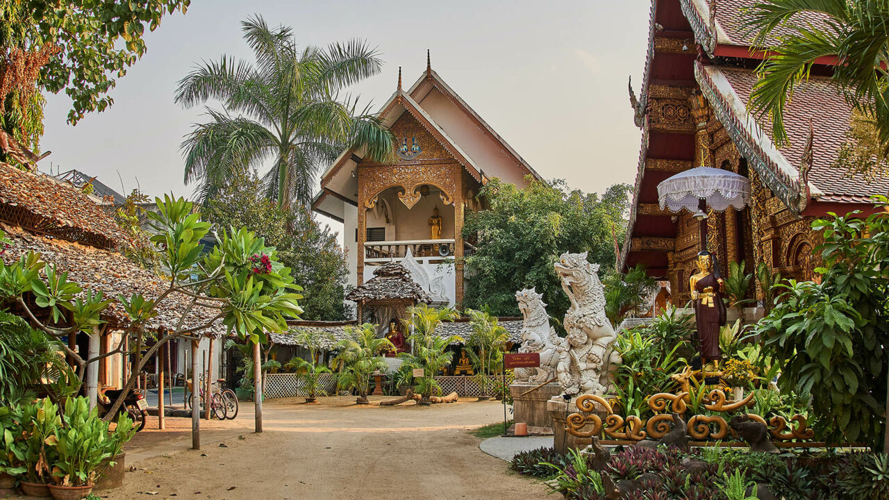 Thailand Tempelanlage