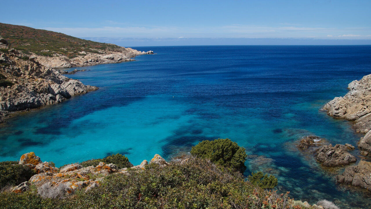 Italienische Insel Asinara, Bucht