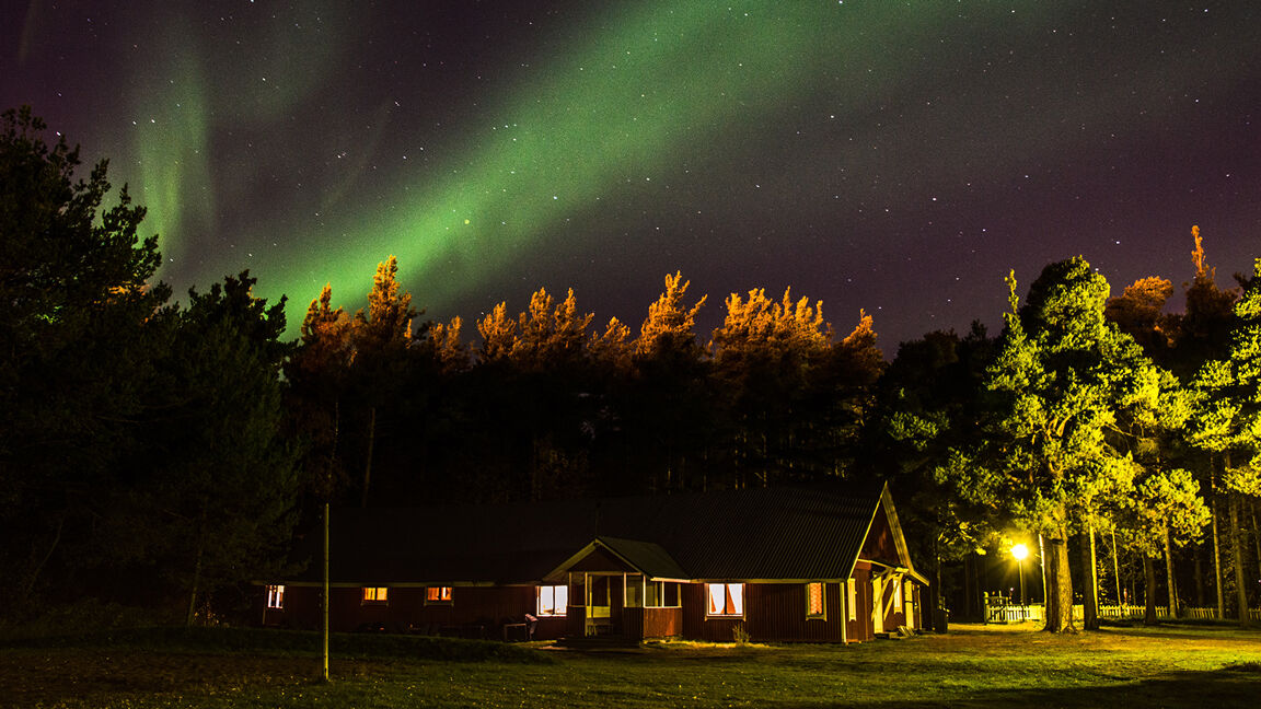 Lappland Finnland Polarlichter