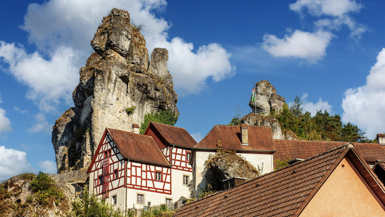 Felsendorf in Pottenstein, Fränkische Schweiz