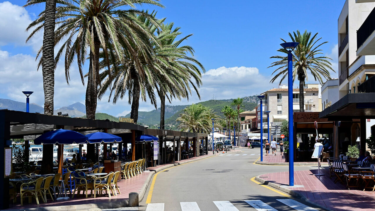 Hafenpromenade in Port d’Andratx