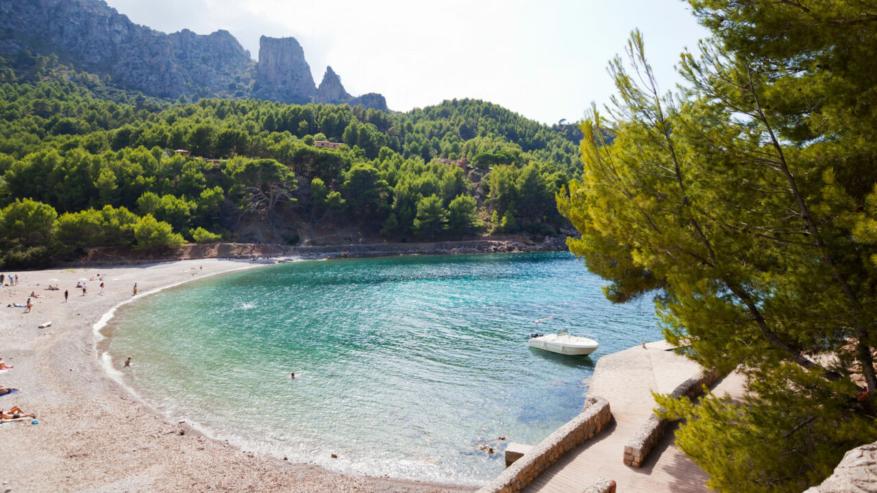 Cala Tuent, Bucht und Strand auf Mallorca 