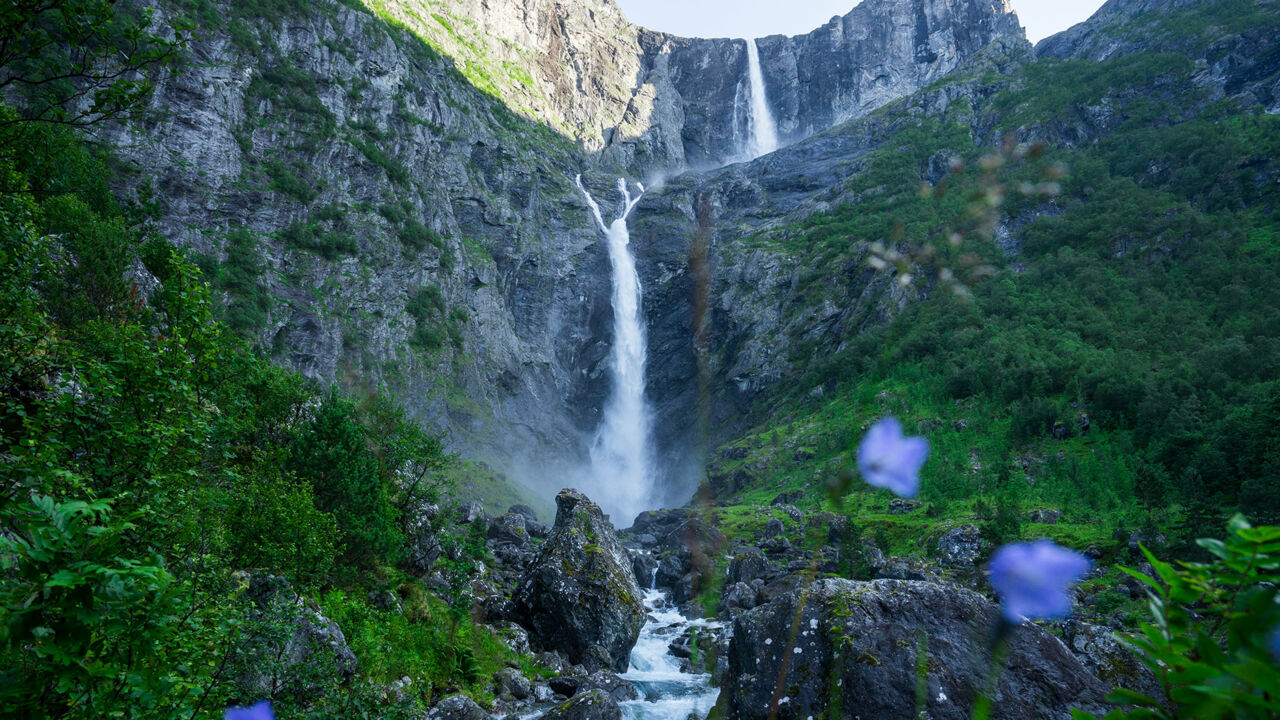 Mardalsfossen, Wasserfall in Norwegen