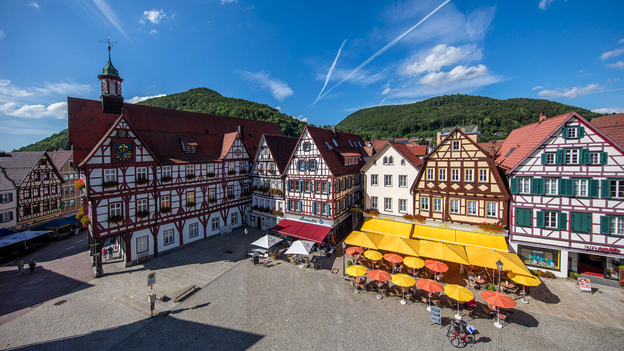 Bad Urach, Stadt auf der Schwäbischen Alb