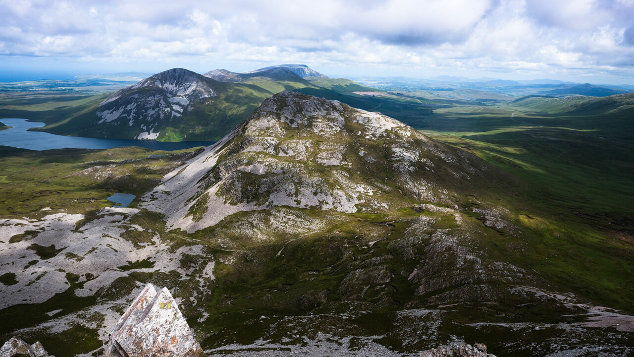Bergrücken des Glenveagh National Park